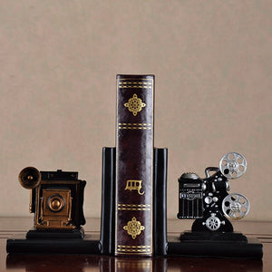 Vintage Camera Bookends