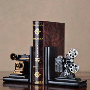 Vintage Camera Bookends
