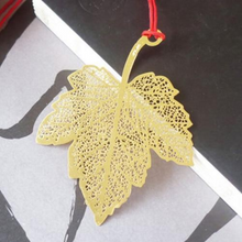Load image into Gallery viewer, Vintage Gold Metal Bookmark