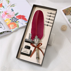 Solid Colour Quill Gift Box