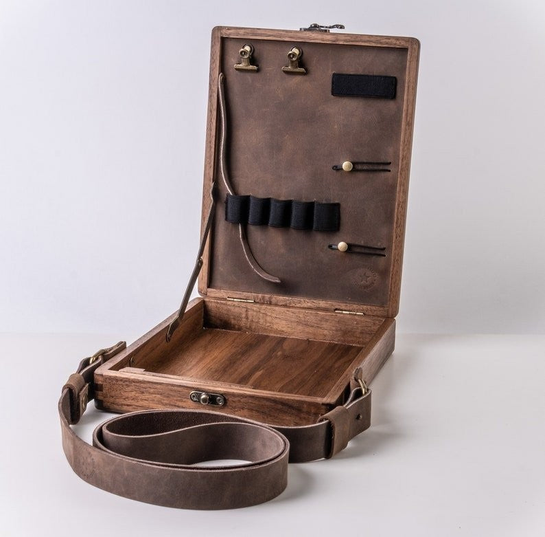 Portable writing desk.