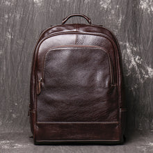 Load image into Gallery viewer, Large Leather Backpack