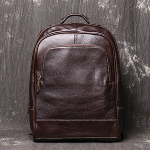 Large Leather Backpack