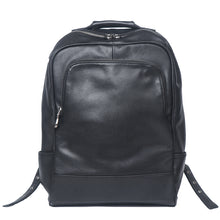 Load image into Gallery viewer, Large Leather Backpack front view