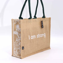 Load image into Gallery viewer, Hop Hare Jute Big Bag - I am Strong