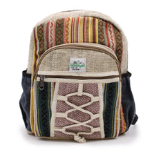 Load image into Gallery viewer, Small Backpack - Rope &amp; Pockets Style