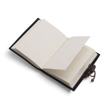 Load image into Gallery viewer, Leather Printed Notebook – Never Give Up On Your Dreams -  17.8×12.7 cm