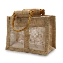 Load image into Gallery viewer, Two Jar Jute Gift Bag - Natural