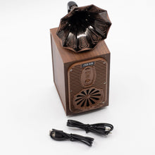 Load image into Gallery viewer, Retro Tall Gramophone Speaker - Bluetooth