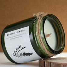 Load image into Gallery viewer, Greenman Woodwick Soy Candle - Wild Lavender