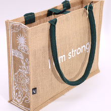 Load image into Gallery viewer, Hop Hare Jute Big Bag - I am Strong