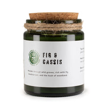 Load image into Gallery viewer, Greenman Woodwick Soy Candle - Fig &amp; Cassis