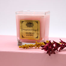 Load image into Gallery viewer, Soybean Candles - Pomegranate &amp; Orange