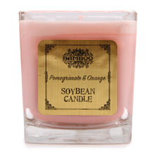Load image into Gallery viewer, Soybean Candles - Pomegranate &amp; Orange