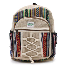 Load image into Gallery viewer, Small Backpack - Rope &amp; Pockets Style