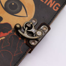 Load image into Gallery viewer, Leather Printed Notebook – Stop Doom Scrolling - 17.8x12.7 cm