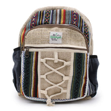 Load image into Gallery viewer, Small Backpack - Rope &amp; Pockets Style