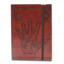 Load image into Gallery viewer, Small Notebook with strap - Palmistry