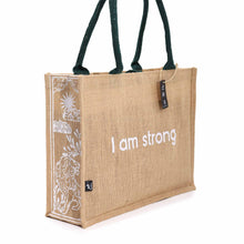 Load image into Gallery viewer, Hop Hare Jute Big Bag - I am Strong