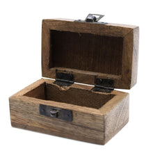 Load image into Gallery viewer, White Washed Wooden Box - Pill Box Slavic Design