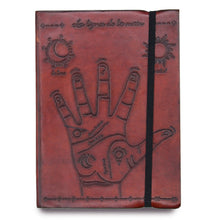 Load image into Gallery viewer, Small Notebook with strap - Palmistry