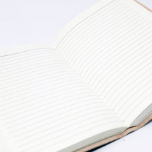 Load image into Gallery viewer, Leather Chakra Stone Notebook (6x9")