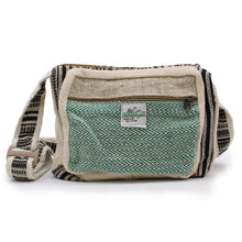Load image into Gallery viewer, Messenger Bag - Hemp &amp; Cotton