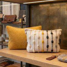 Load image into Gallery viewer, Nomad Sari Indian Jacquard Toiletry Bag - Marigold Loom
