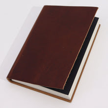 Load image into Gallery viewer, Med Dark Tan Daily Note Book - 100 Lined Pages - 18x13cm
