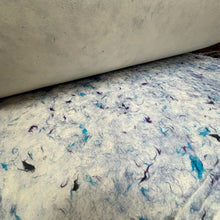 Load image into Gallery viewer, Lokta Craft Wrapping Paper - Blue Cotton