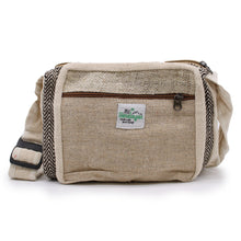 Load image into Gallery viewer, Messenger Bag - Hemp &amp; Cotton