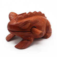 Load image into Gallery viewer, Large Croaking Wooden Frog