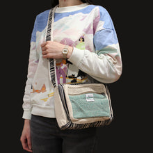 Load image into Gallery viewer, Messenger Bag - Hemp &amp; Cotton