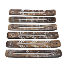 Load image into Gallery viewer, White Washed Incense Holder - Simple