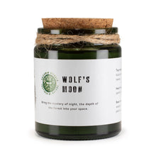 Load image into Gallery viewer, Greenman Woodwick Soy Candle - Wolf's Moon