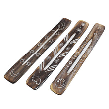 Load image into Gallery viewer, White Washed Incense Holder - Simple