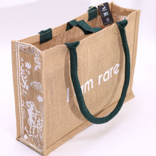 Load image into Gallery viewer, Hop Hare Jute Big Bag - I am Rare