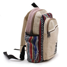Load image into Gallery viewer, Small Backpack - Zig Zag Zips Style
