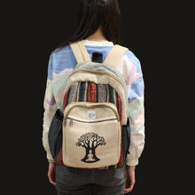 Load image into Gallery viewer, Large Backpack - Bohdi Tree Design