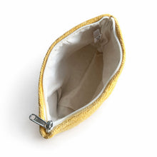Load image into Gallery viewer, Nomad Sari Indian Jacquard Toiletry Bag - Marigold Loom