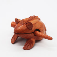 Load image into Gallery viewer, Small Croaking Wooden Frog