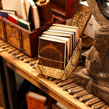 Load image into Gallery viewer, Assorted Esoteric Leather Notebooks - 15x11.5 cm