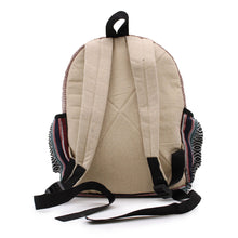 Load image into Gallery viewer, Small Backpack - Zig Zag Zips Style