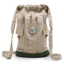 Load image into Gallery viewer, Laptop Backpack - Hemp &amp; Cotton