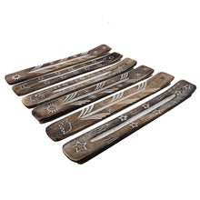 Load image into Gallery viewer, White Washed Incense Holder - Simple