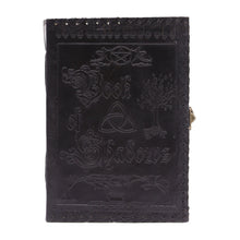 Load image into Gallery viewer, Large Book of Shadows - Black - 200 pages decle-edged - 25x18x3cm