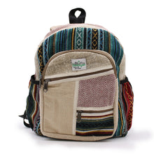 Load image into Gallery viewer, Small Backpack - Zig Zag Zips Style