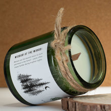 Load image into Gallery viewer, Greenman Woodwick Soy Candle - Wolf's Moon