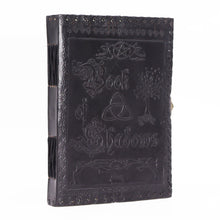 Load image into Gallery viewer, Large Book of Shadows - Black - 200 pages decle-edged - 25x18x3cm