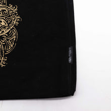 Load image into Gallery viewer, Oversized Tote Bag Chocolate Stonewash 14oz - Freedom Hamsa
